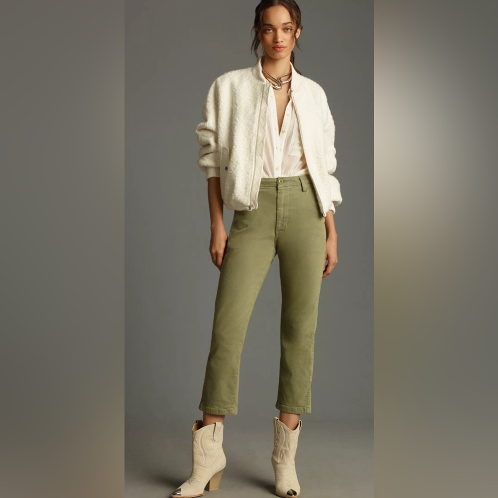 AMO Easy Trouser Surplus Relaxed Crop Straight